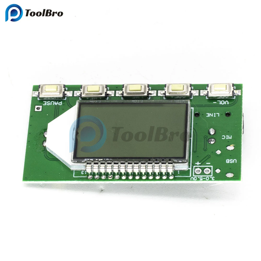 Imagem -03 - Dsp Pll 87108mhz Módulo Transmissor fm dc 3v5v Microfone Digital Estéreo sem Fio Placa Multi-função Frequência