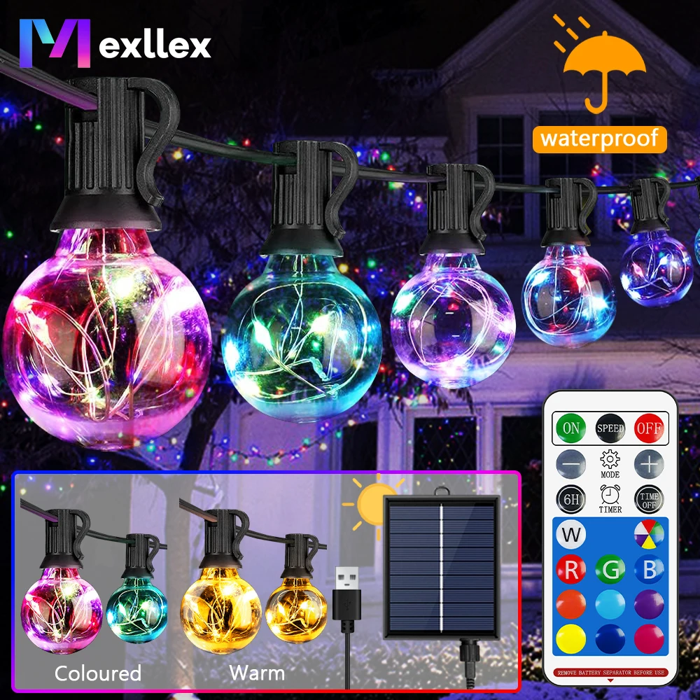 10m-globe-led-outdoor-solar-string-lights-with-remote-rgb-or-warm-color-ip44-for-outside-backyard-porch-balcony-party-decor