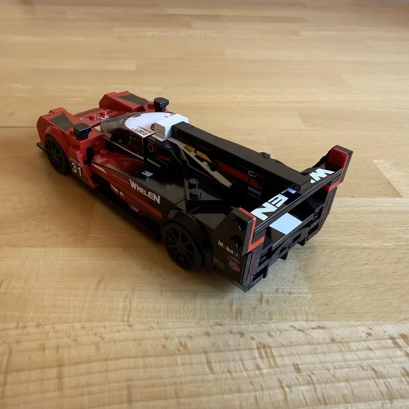 MOC-214636 New Movie Series Sports Car Racing Building Block Model, 287Pieces, Boys' Children's Birthday Building Block Toy Gift