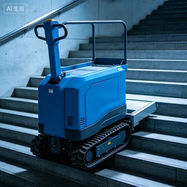 

Portable Powered Stair Climber Trolleys - Fast Delivery Stair Lift for Easy Cargo Climbing