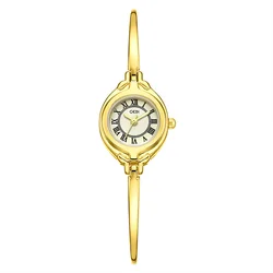 Fashion GEDI Top Brand Luxury Advanced Hand Compact Retro Bracelet Style Women's Simple High Beauty Strap Quartz Wrist Watches