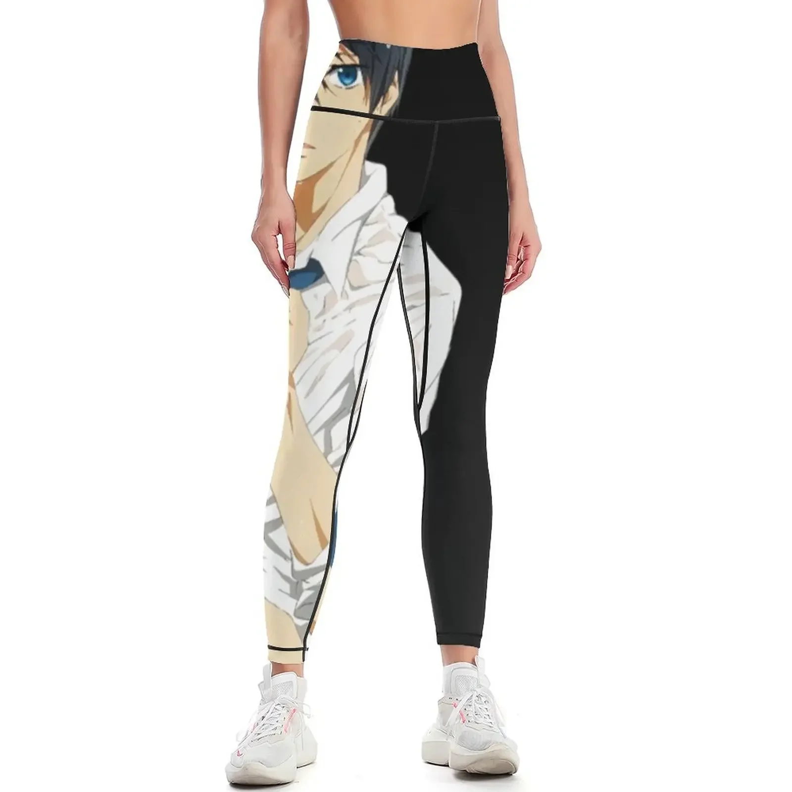 

Haruka Nanase (Free! Iwatobi Swim Club) Leggings Sports pants woman for physical for fitness Sports pants for Womens Leggings