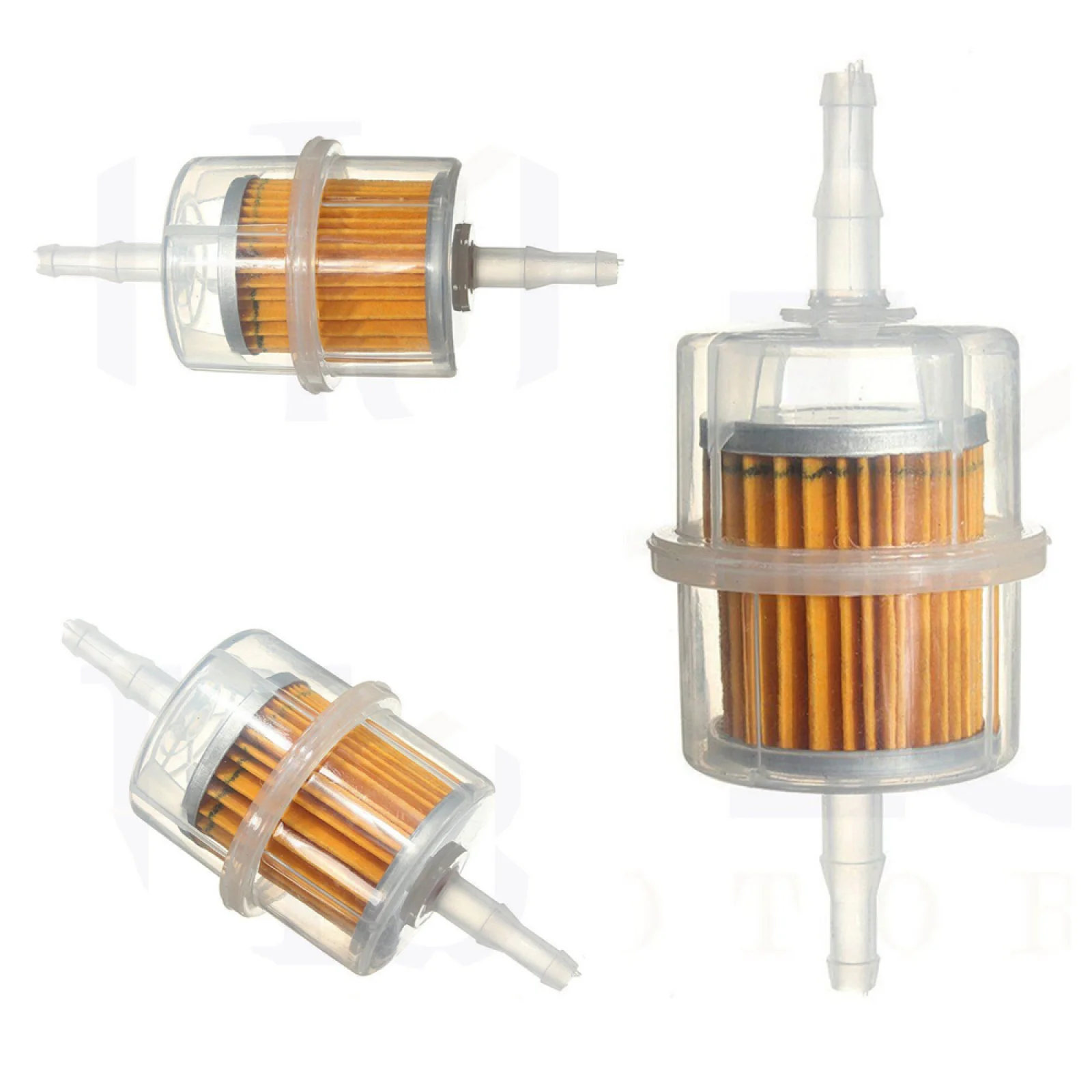 New Motorcycle Fuel Filter Part For Petrol Inline 6mm 8mm 3/8