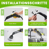 A02V-Accessories For Karcher SC1 SC2 SC3 SC4 SC5 CTK10 CTK20 Hand Steam Cleaner Nozzle Microfibre Cloth Set