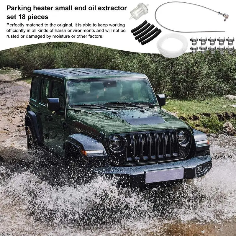 

Parking Heater Stand Pipe Replacement Standpipe Clip Kit Pick Up Inline Air Heat Lines Kit Rustproof Safe Pick Up Clip Hose For