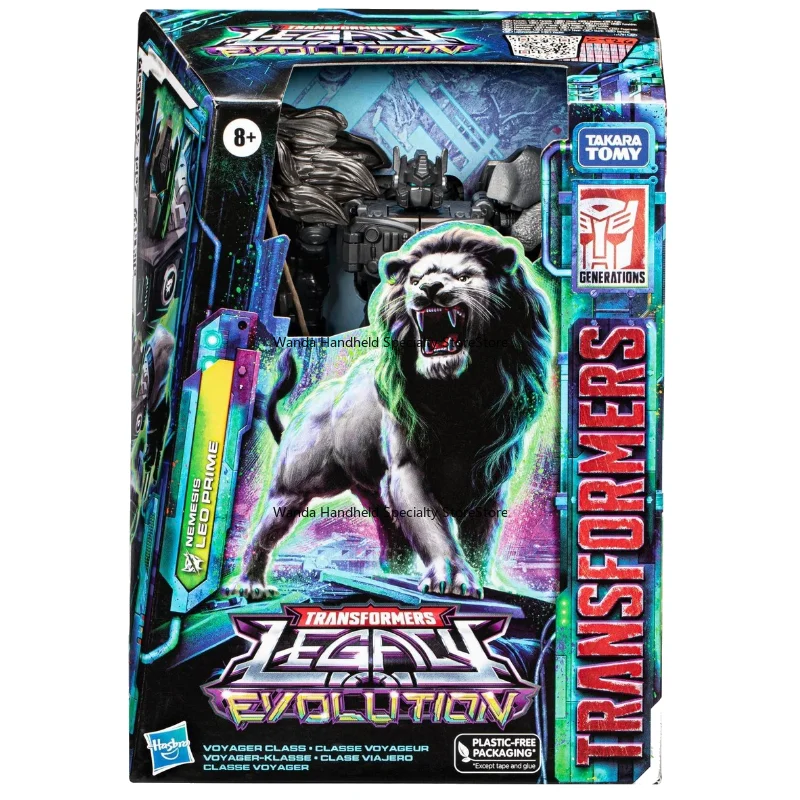 

In stock Transformer Revenge maniac lion studio Birthday gift Automobile model Anime characters Decorations Optimus Prime Toy