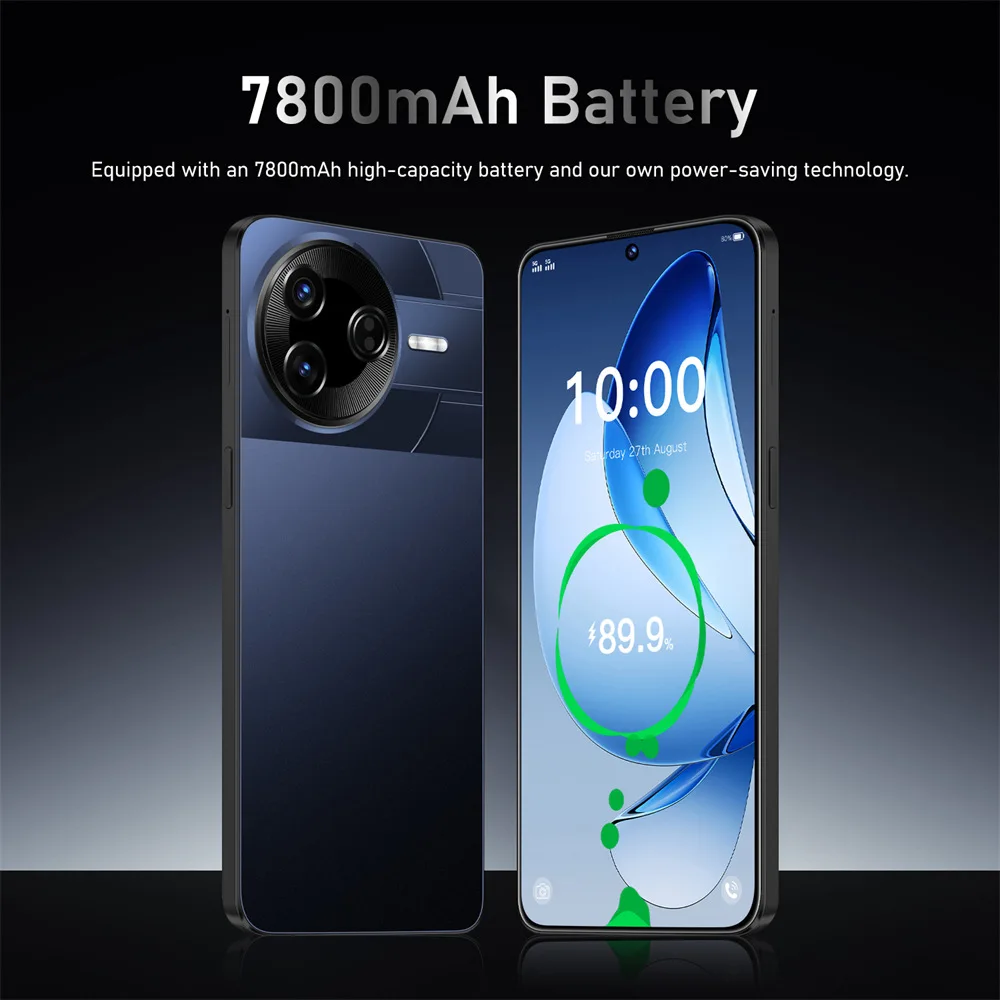 حافظة هاتف ذكي جديدة لبطارية F7 Ultra 7800mAh 7.3 بوصة الإصدار العالمي الأصلي 22 جيجابايت + 2 تيرا بايت سنابدراجون 8gen4 4G 5G بطاقة Sim المزدوجة #6