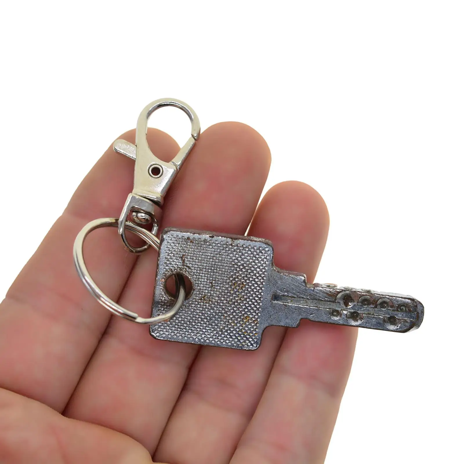 Key Ring Accessories Metal Lobster Clasps Bulk for Jewelry Making Crafting Pliers Silver Hardware Attachment Parts