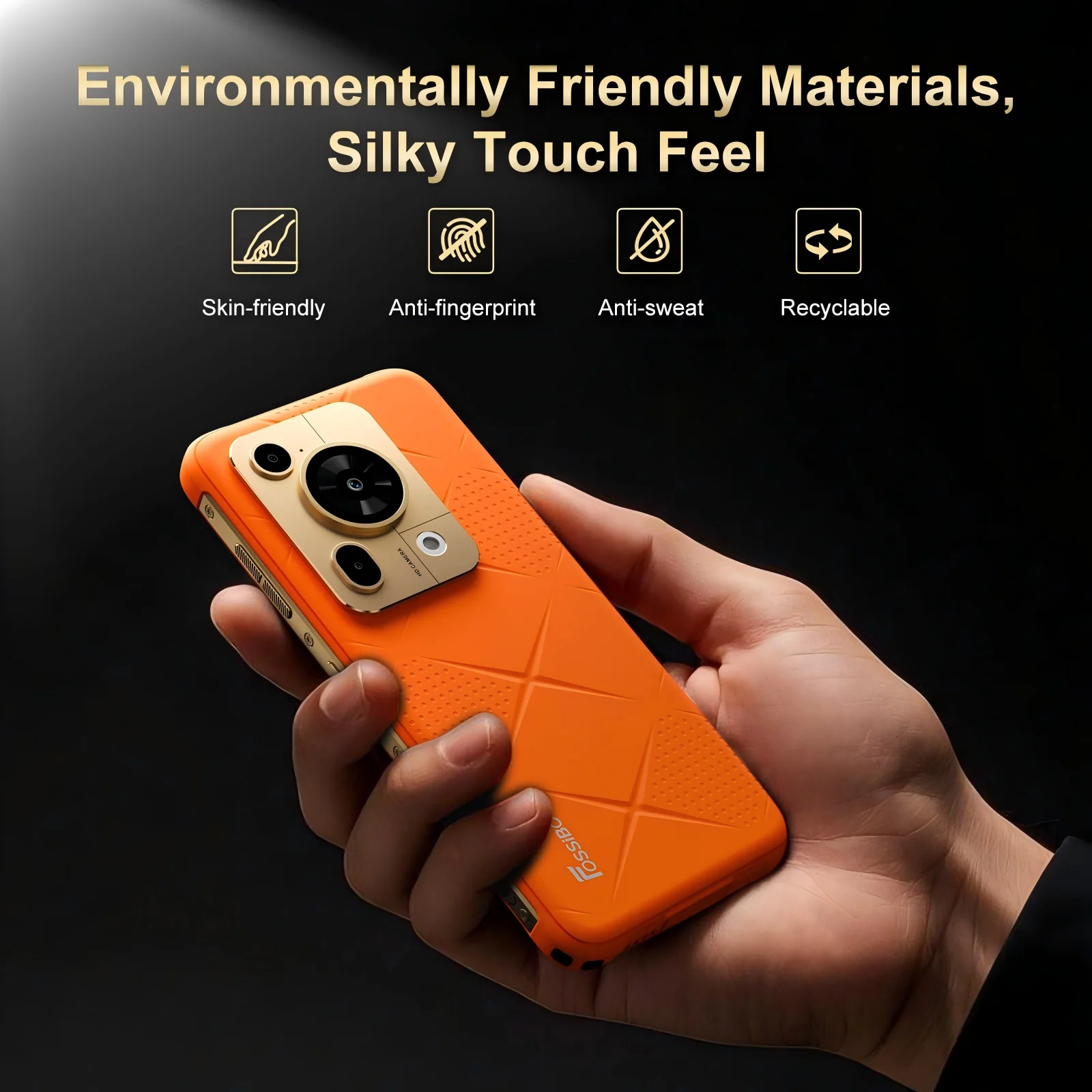 FOSSiBOT F112 Pro Rugged Smartphones 5G, Mobile Phones 2025 with 24GB RAM+256GB ROM, 6.88"HD+120Hz screen, 7150mAh Battery＆NFC