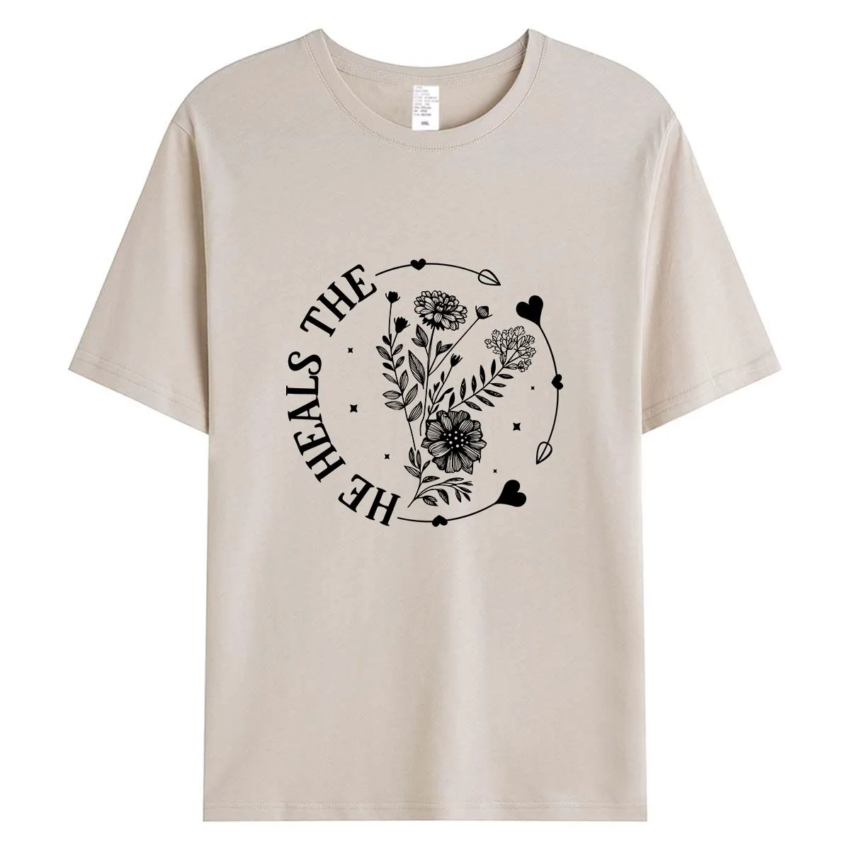 

Women's Tee Crewneck Cotton T-shirt Short Sleeve Tshirt Lady Tops Soft & Breathable New Graphic Print Loose Fit Fashion Summer