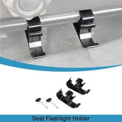 for Jeep Wrangler JL Gladiator JT 2018 2019 2020-2026 Car Seat Flashlight Holder Bracket Mount Stand Auto Interior Accessories