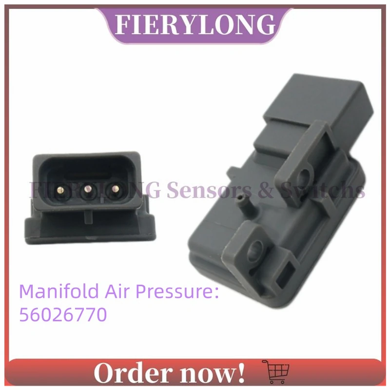 

56026770 MAP Manifold Air Pressure Intake Sensor For Dodge B150 B1500 B250 B2500 B350 B3500 Dakota Jeep Grand Cherokee