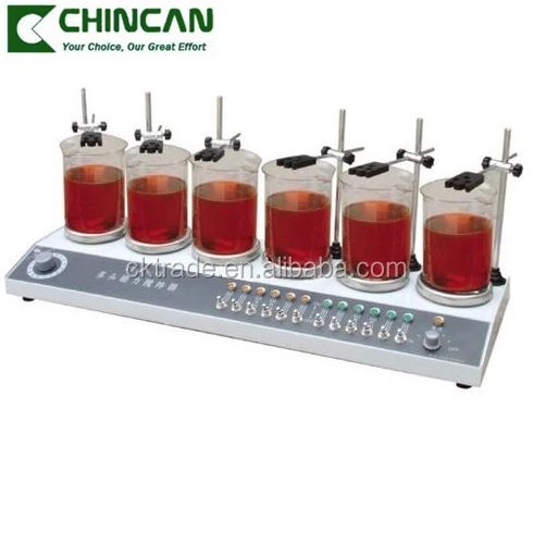 

CHINCAN HJ-6B Multi laboratory Magnetic Stirrer With Hotplate magnets stirrer