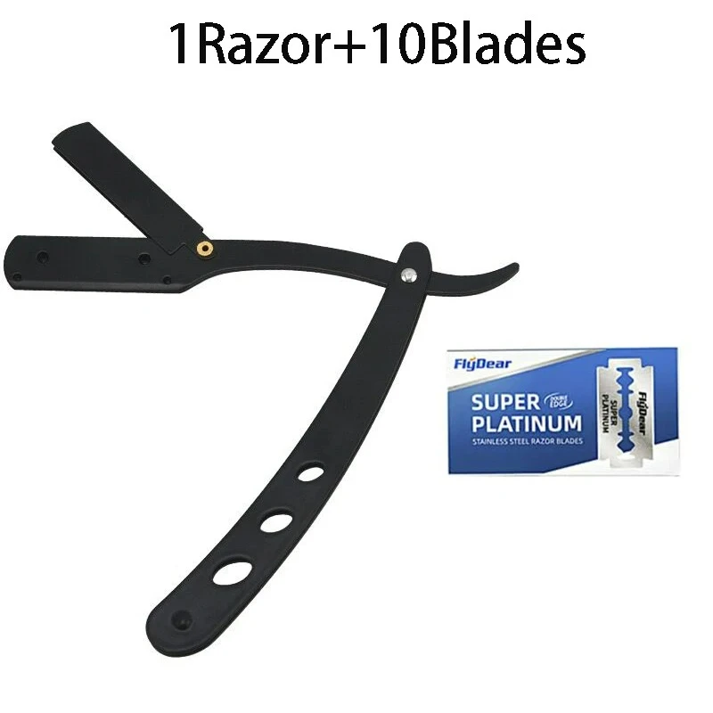 Straight Shaver Arm, Men's Folding Manual Shaver, Men's Shaver, Razor Sharp Blade Barber Shop Razor C635