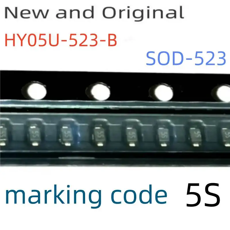 

Hy05U-523-B Sod-523 5V 100W 4.5A 0.5Pf Electrostatic Suppression Diode Marking Code 5S
