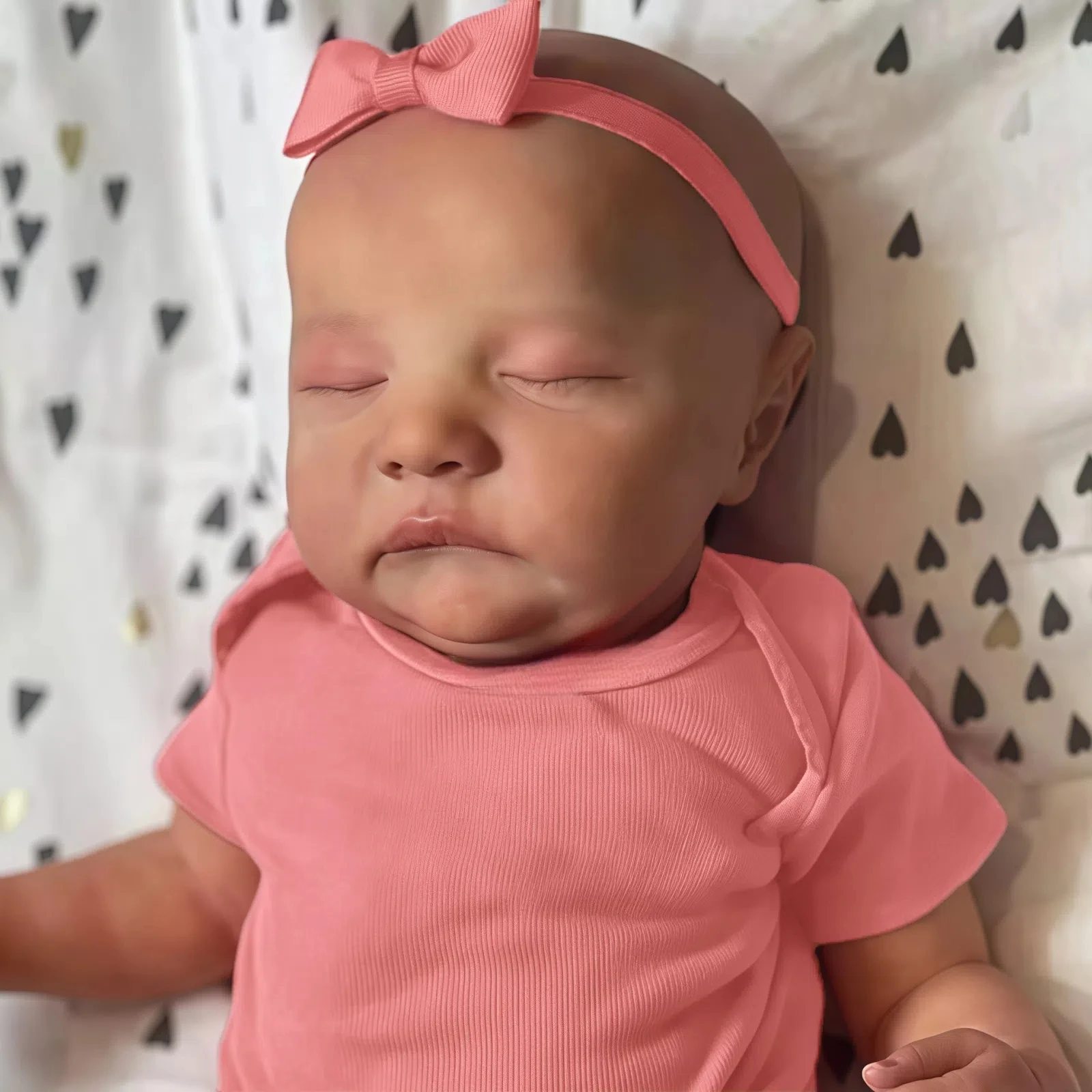 43 سنتيمتر نابض بالحياة تولد من جديد طفلة دمية-17 بوصة كامل الجسم الفينيل سيليكون ثلاثية الأبعاد رسمت باليد الوليد عيد ميلاد/هدية عيد الميلاد #3