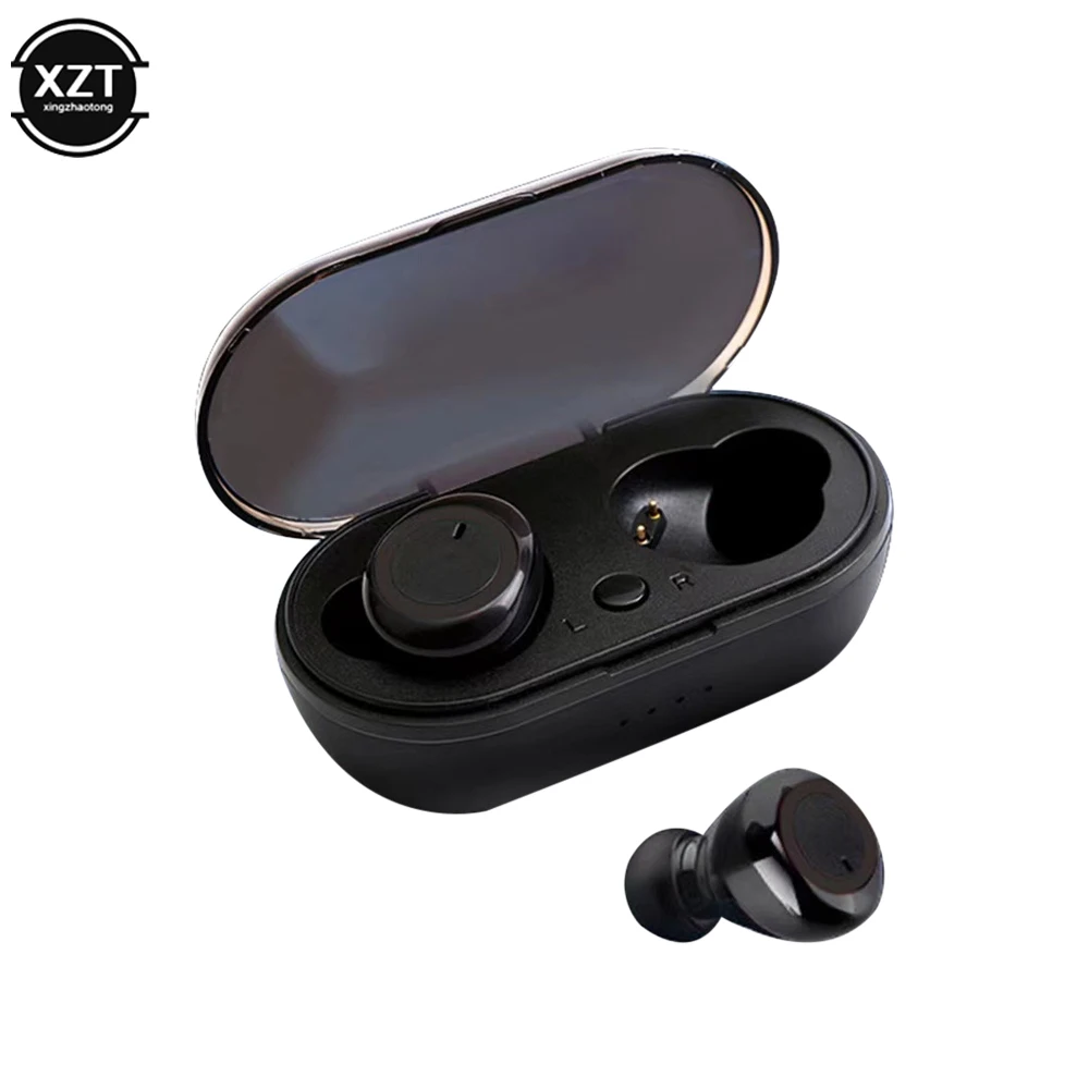 Bluetooth-compatible 5.0 Headset Sports Outdoor Wireless Earphone Touch In-ear Headphone with Charging Case