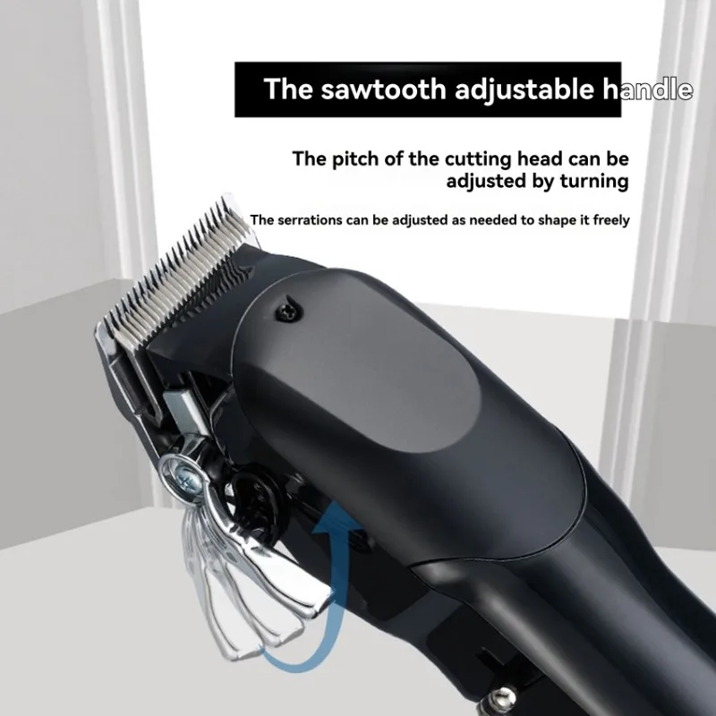 B02C-Digital Display Rechargeable Hair Clipper Set-Dual Clipper Combo Includes Accessories For Home Use