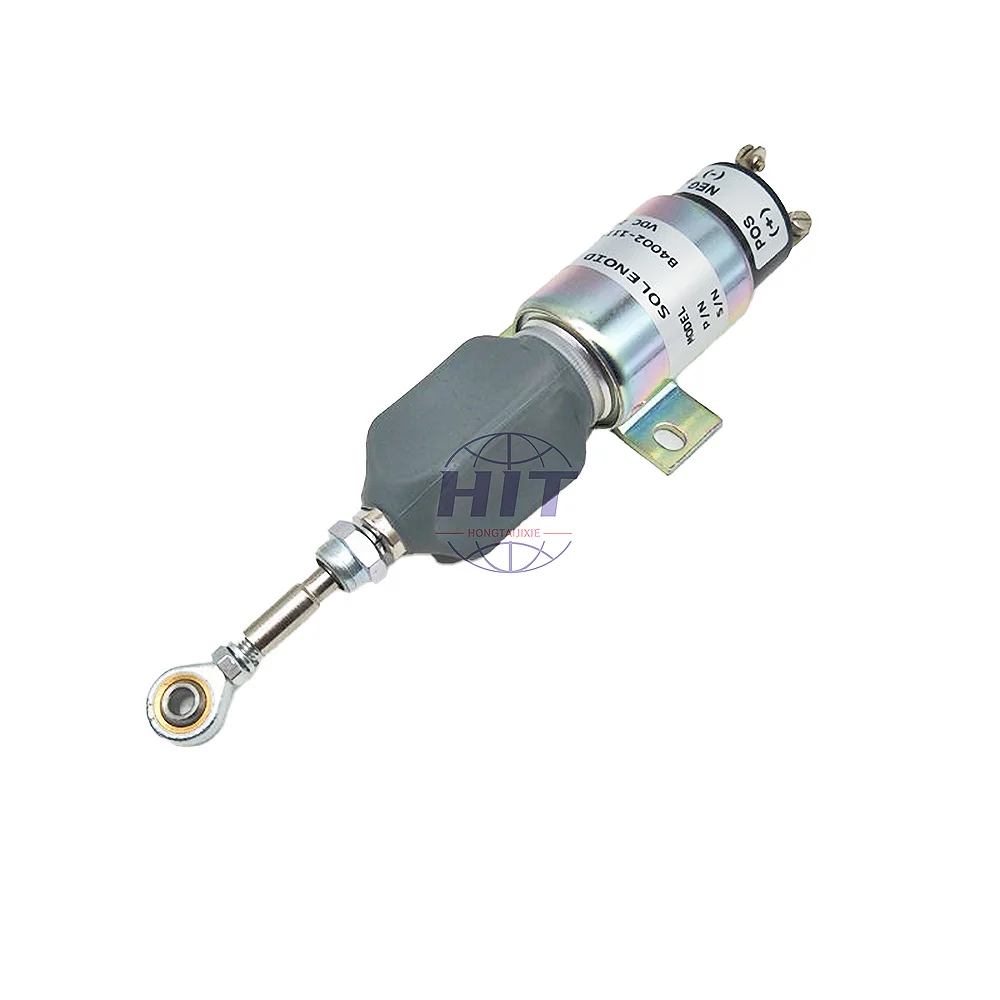 For 12v 24v Fuel Cut Off Solenoid Valve Stop B4002-1115030 Suitable Excavator Pc60-7 Pc120 Pc200 Pc220