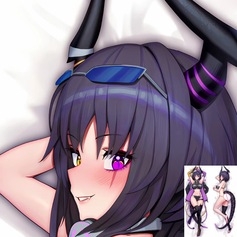 

DIY Custom Anime Adc Vr Suki Sekine Dakimakura Pillow Cover Case Hugging Body Decorative Pillowcase Home Bedding Dropshipping