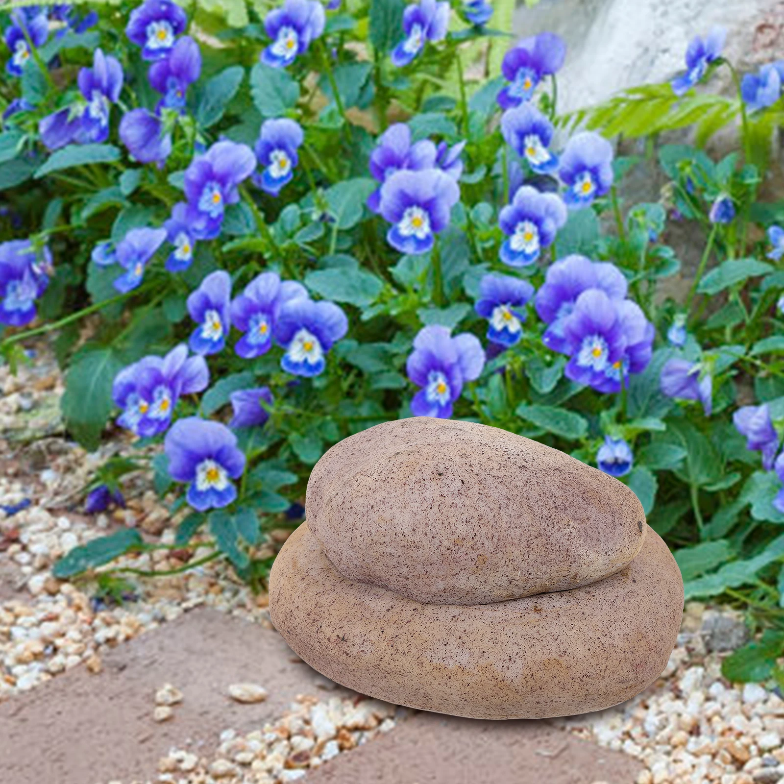 

Simulated Stone Key Box Resin Outdoor Hidden Holder Garden Yard Key Hider Storage Case Creative Rock Craft Durable Safe Long Use