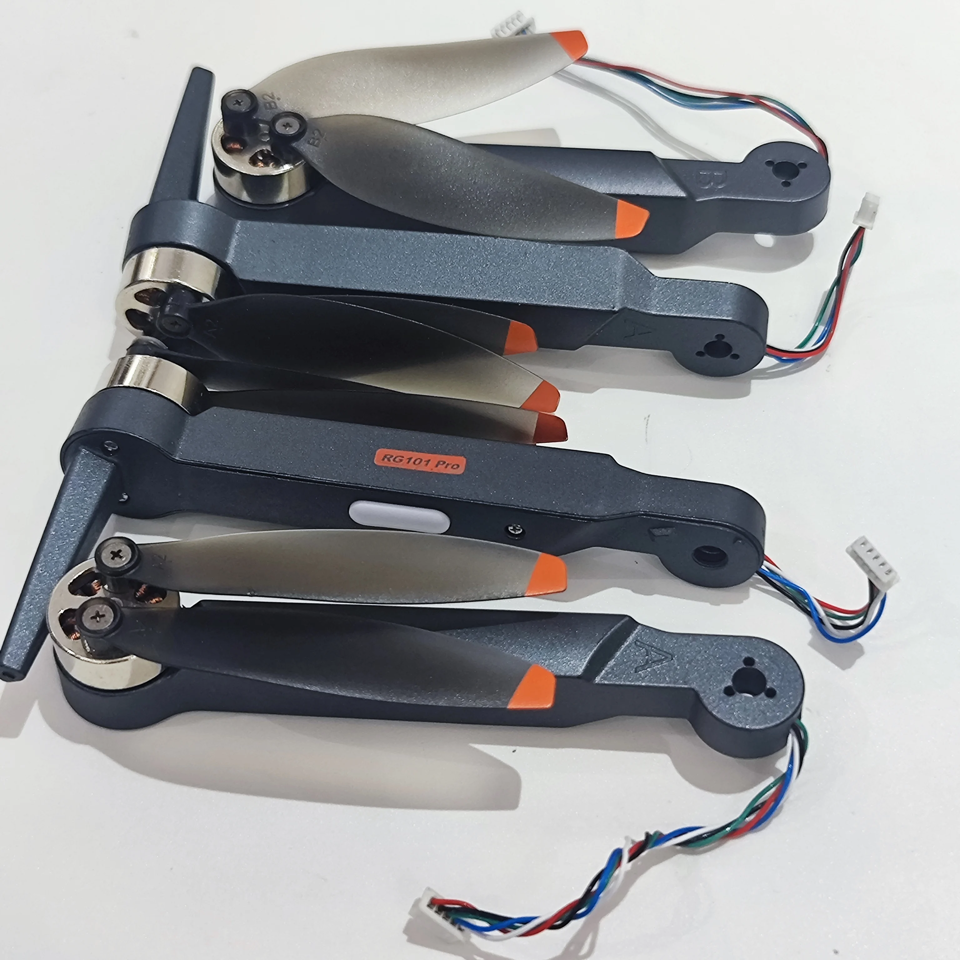 RG101 PRO Brushless Motor Foldable Drone Original RG101PRO GPS RC Quadcopter Spare Parts Front/Rear Arm A/B Full Set Arms 4PCS