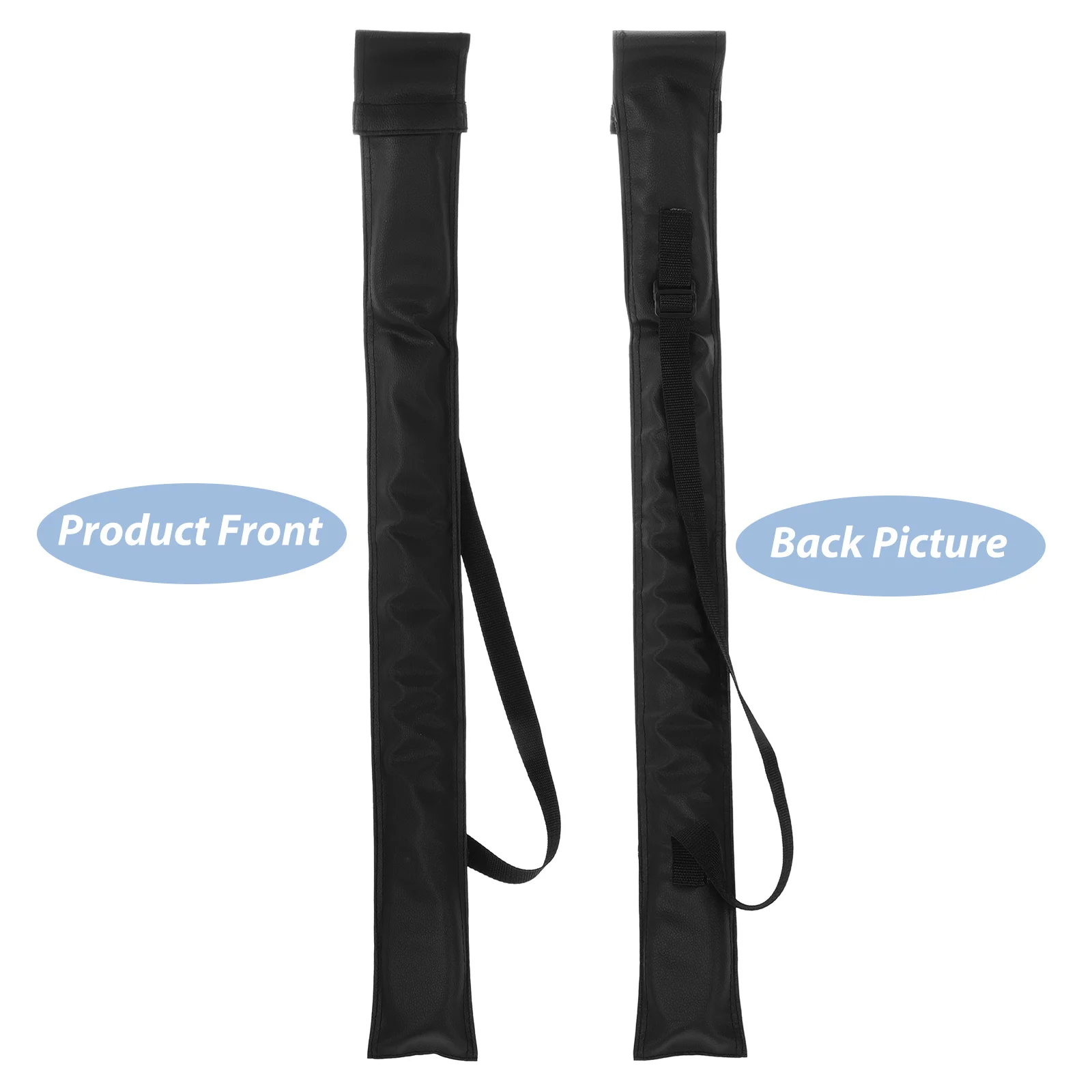 حقيبة عصا البلياردو مقاومة للاهتراء من مادة البولي يوريثان، حقيبة حمل محمولة خفيفة الوزن لتخزين حماية عصا البلياردو #2