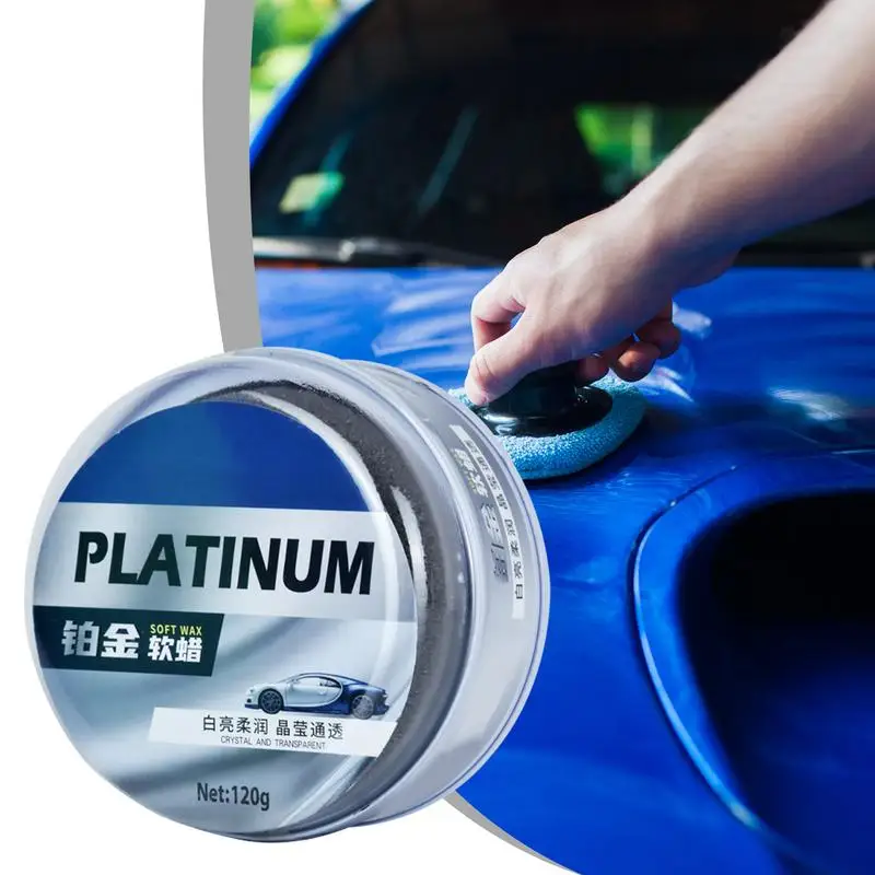 Car Polishing Eax 120g Long-Lasting Car Paint Palm Wax Car Exterior Paint Maintenance For SUVs RVs Sedans Minivans Pick-Ups