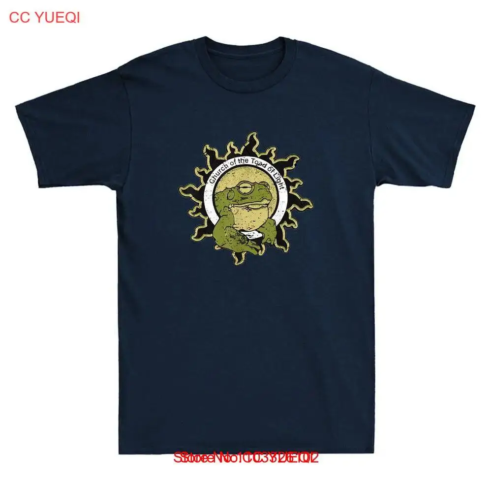 Church of the Toad of Light Sonoran Desert Bufo Toad Funny Frog Meme Men T-Shirt