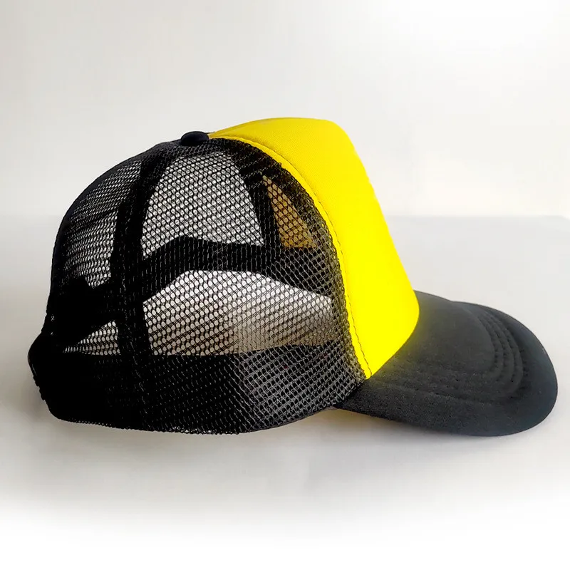 Herren Trucker Caps Schaumstoff Polyester Sport-Baseballmützen Belüftete Hüte für Erwachsene Männer Frauen Gorros – Detail 4