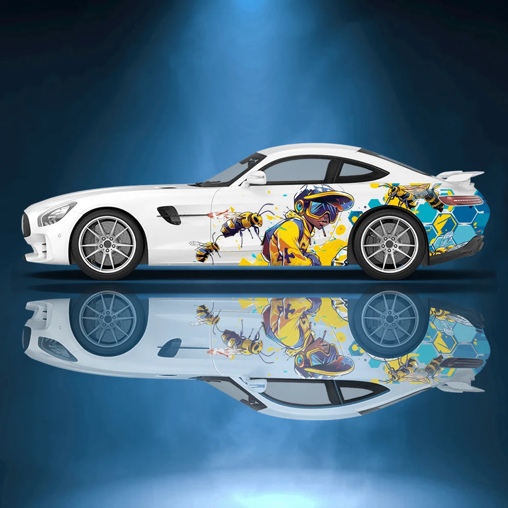 

Наклейки с персонажами мультфильмов аниме; наклейки на автомобиль; наклейки на все тело для украшения и покрытия царапин; водонепроницаемые