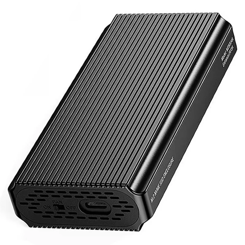 USB 4.0 40Gbps M.2 Nvme SSD Enclosure For Thunderbolt 4/3 USB 3.2/3.1/3.0 ASM2464 External Hard Drive Case For PC