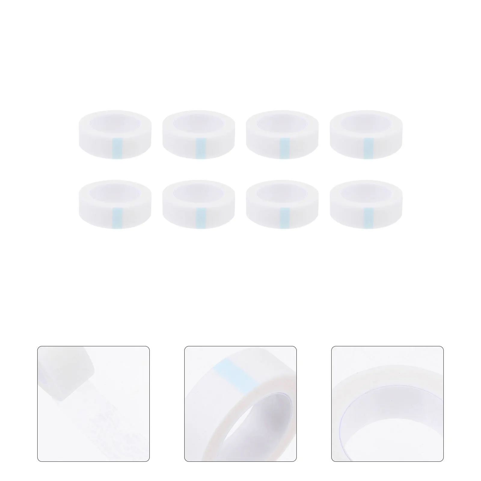 

8pcs 8 Rolls Eyelash Extension Tape Lash Tapes For Eyelash Grafting Eye Lash Extension Supplies Non-Woven Fabric