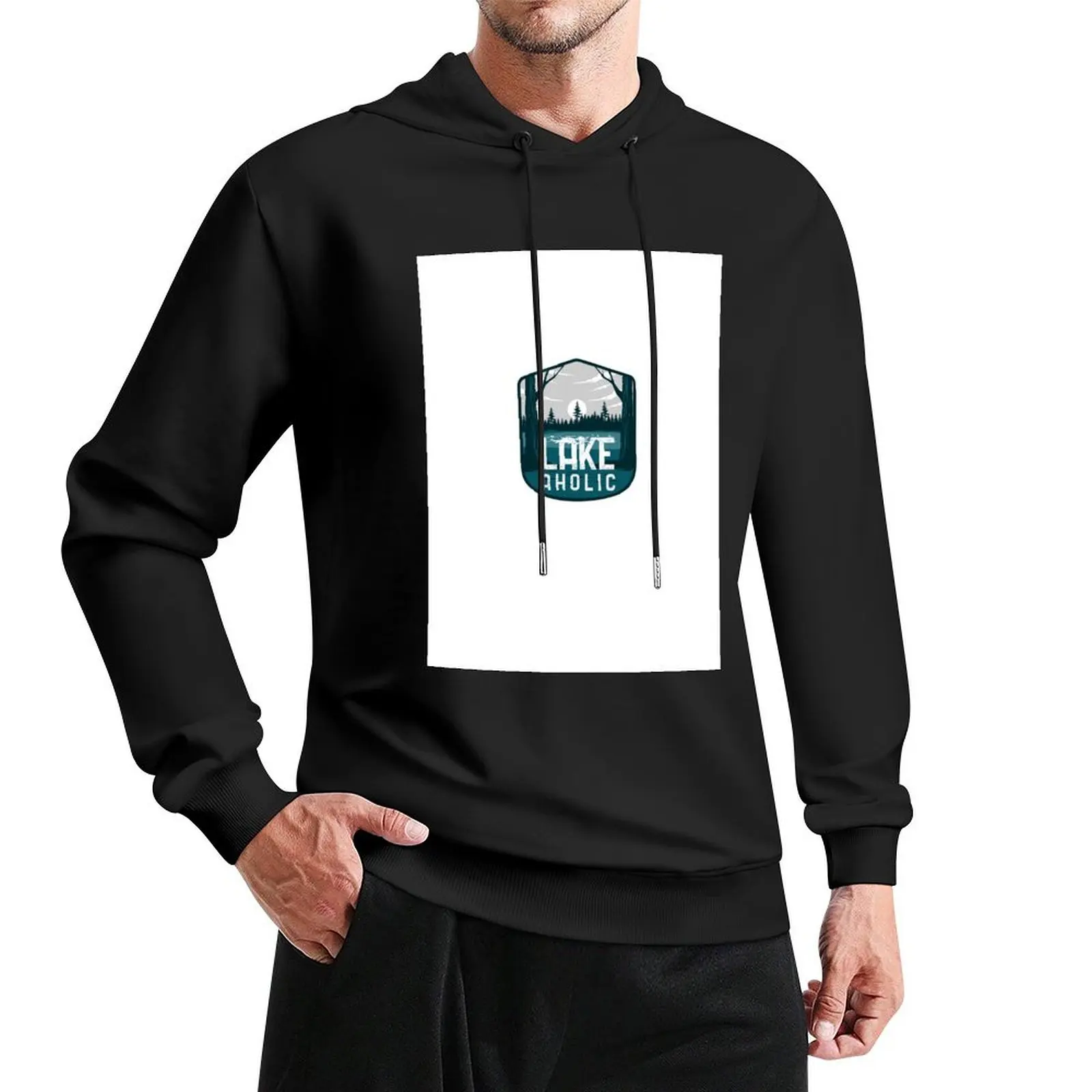 

Lakeaholic - Day At The Lake Day Pullover Hoodie men's sweat-shirt men clothes designer hoodies