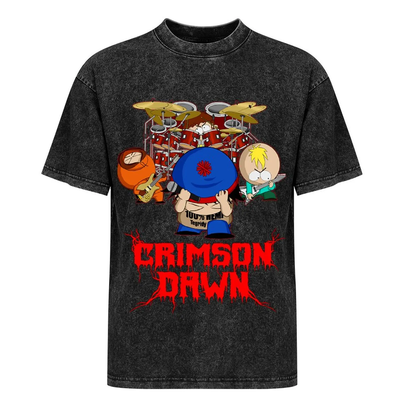 South Park T-ShirtCrimson Dawn T-Shirt plain shirts graphic tee clothing for men