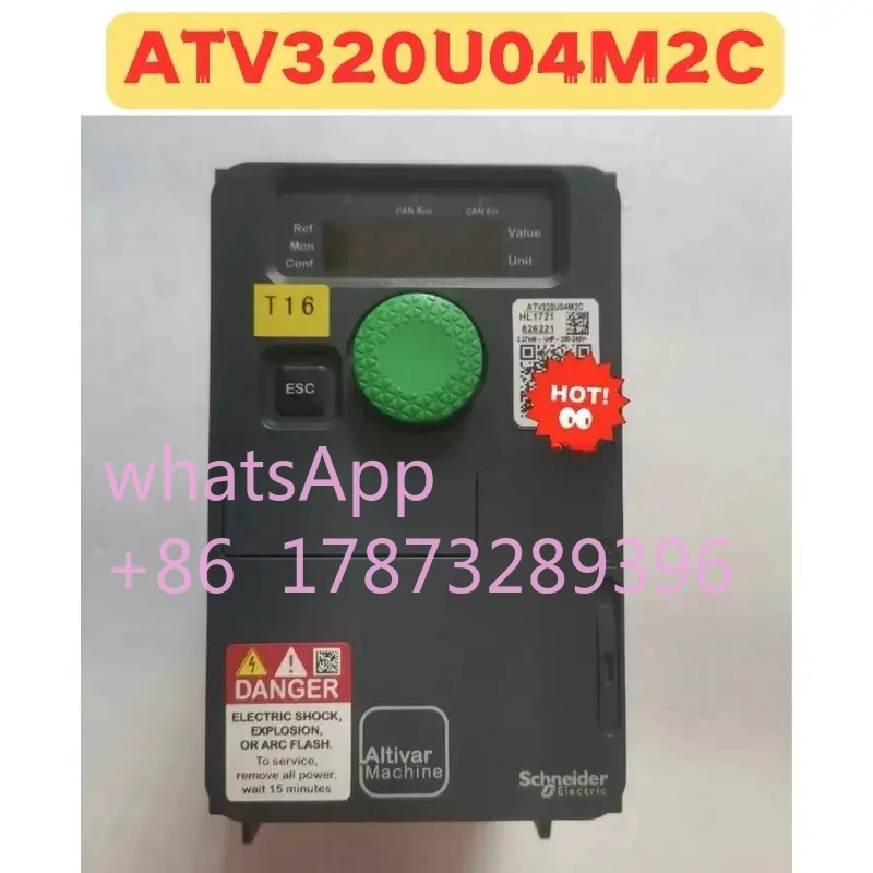 Gebrauchter Frequenzumrichter ATV320U04M2C Normale Funktion getestet OK