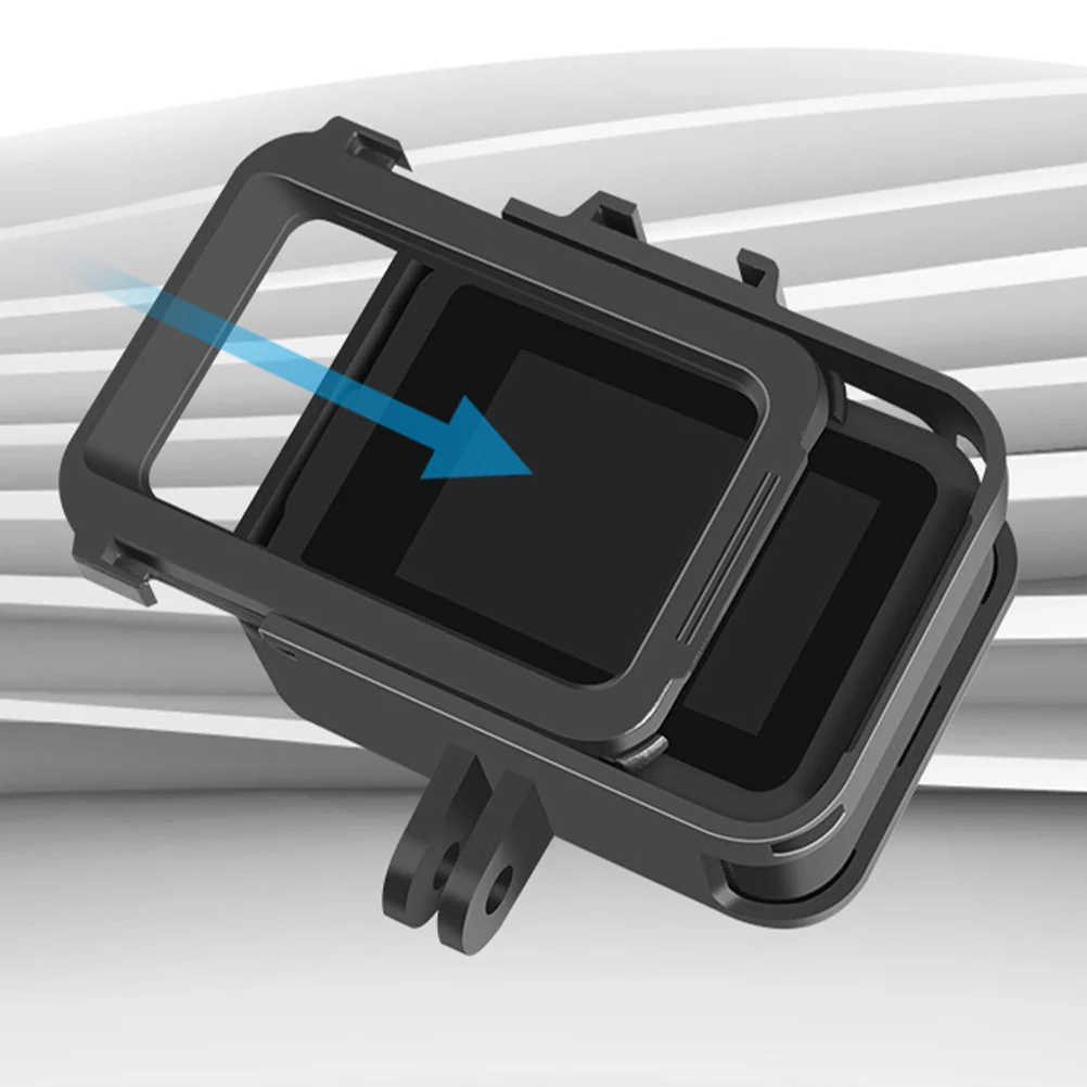 

Camera Protective Shell Shockproof Wear-Resistant Action Camera Housing Case With Side Charging Port Cold Shoe Mount