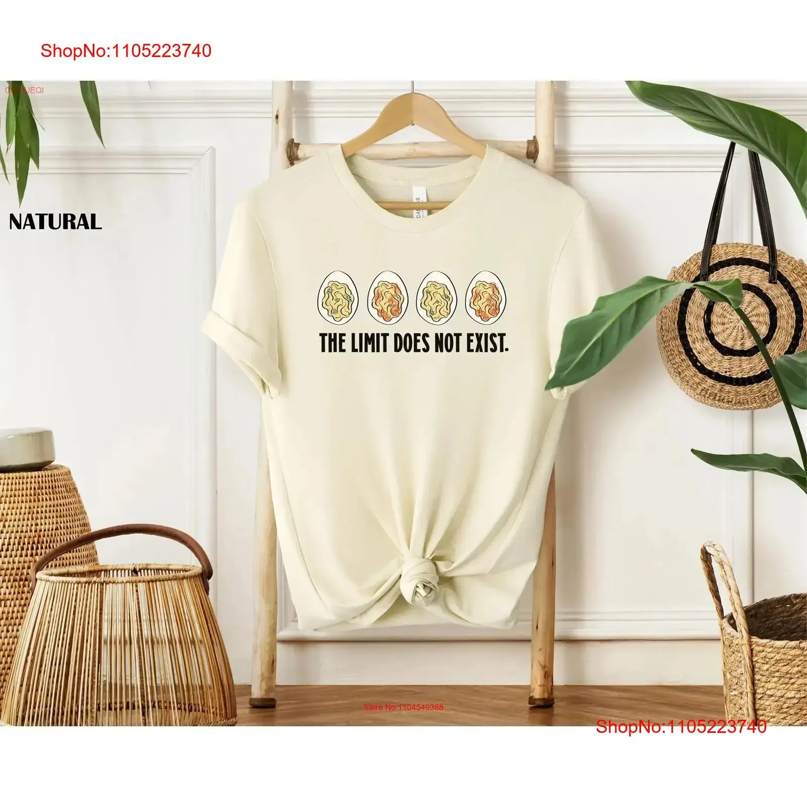 The Limit Does Not ExisT T Shirt You Know Why I'm Here Deviled Egg Easter He Is Risen Jesus Church vintage Washed Casual