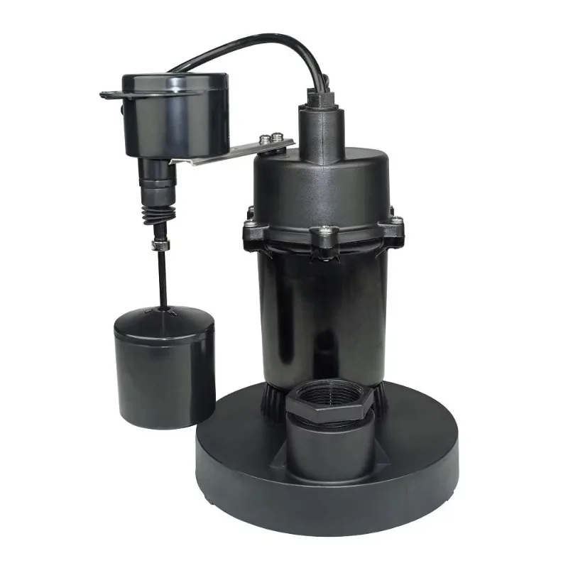 Durable 1/4HP Automatic Operation Float Switch Heavy Duty Motor Water Submersible Sump Pump