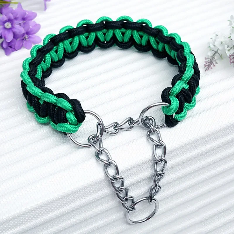 Nylon Dog Collar Durable Collar for Large Dogs Collar Leash for Medium Large Dogs Cats Pet Supplies