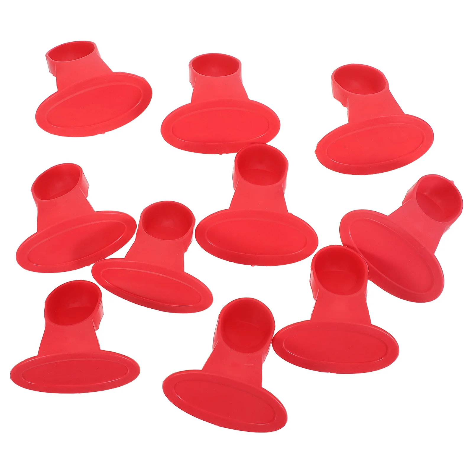 

10pcs Silicone Oven Mitts Mini Heat Resistant Kitchen Gloves Baking Cooking Microwave Hot Pan Gripper Bowl Holder Small Pot