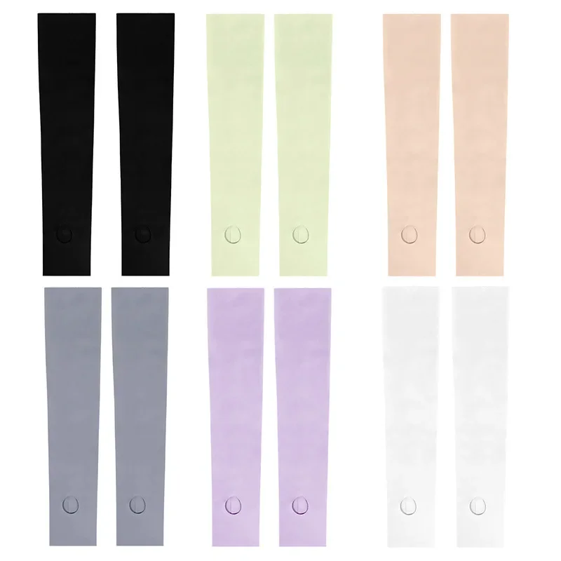 Летние солнцезащитные перчатки, женские солнцезащитные перчатки из ледяного шелка, длинные перчатки с сенсорным экраном, нескользящие перчатки, уличные перчатки с рукавами для верховой езды