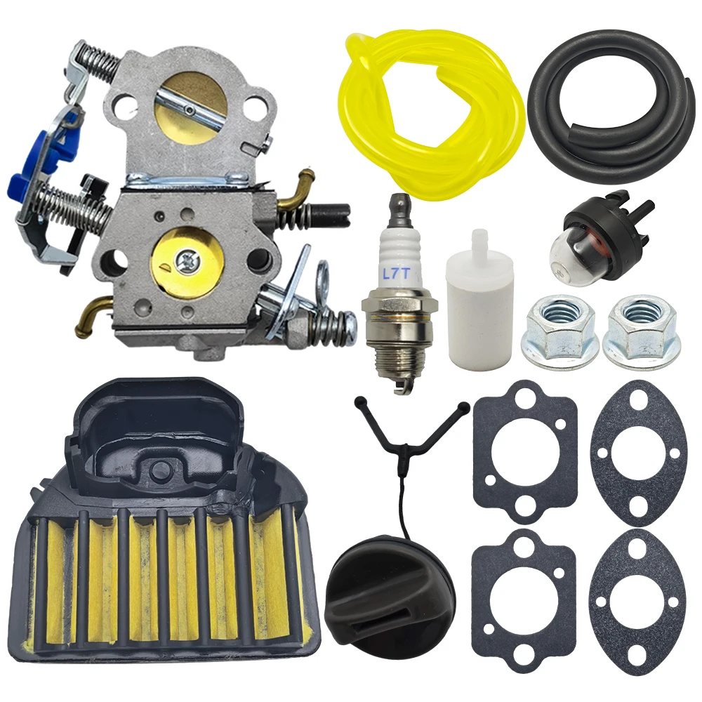Carburetor Tune Up Maintenance Service Kit for Husqvarna 455 460 Rancher 461 Jonsered CS2255 Chainsaw 544883001