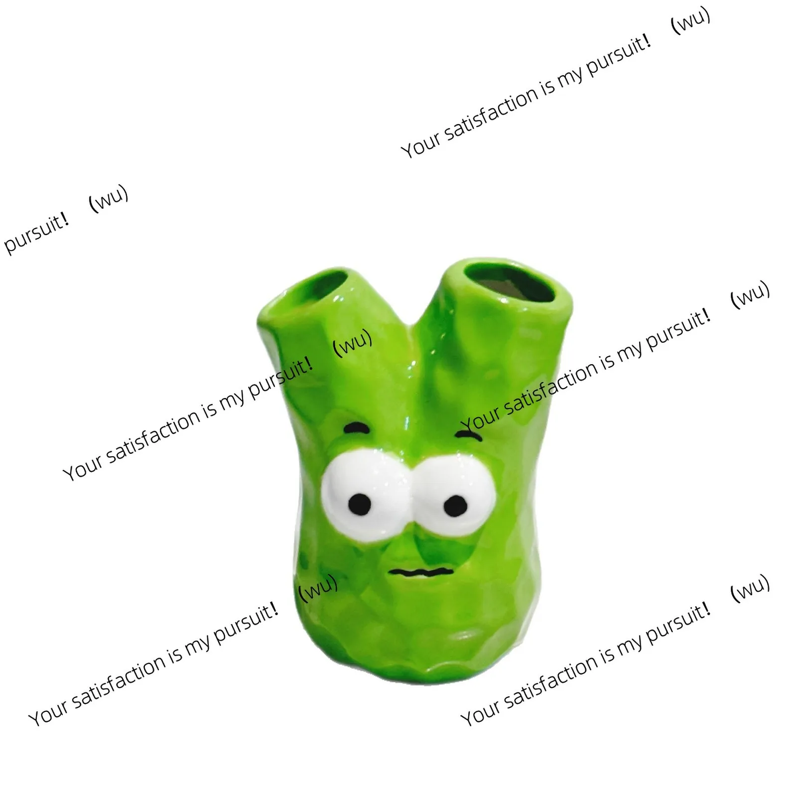 Picture 6: A scallion toothbrush holder ceramic creative cartoon bathroom decoration ornament