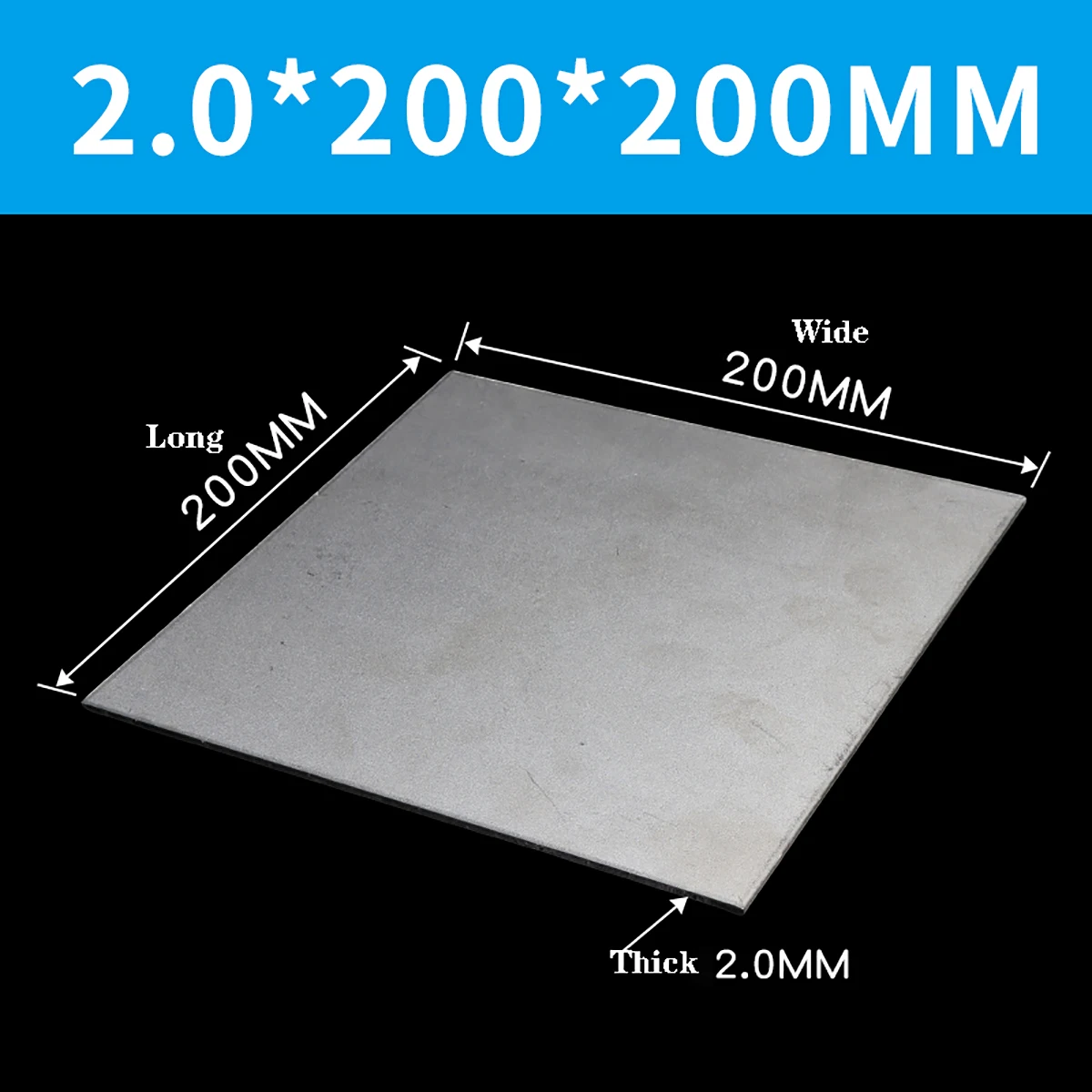 Imagem -05 - Placa de Titânio Ta2-high Pureza Folha de Titânio ti Espessura de 0.5 Mm- mm 100x100x20 mm 150x150 200x200 200x30 200x40 200x500 mm
