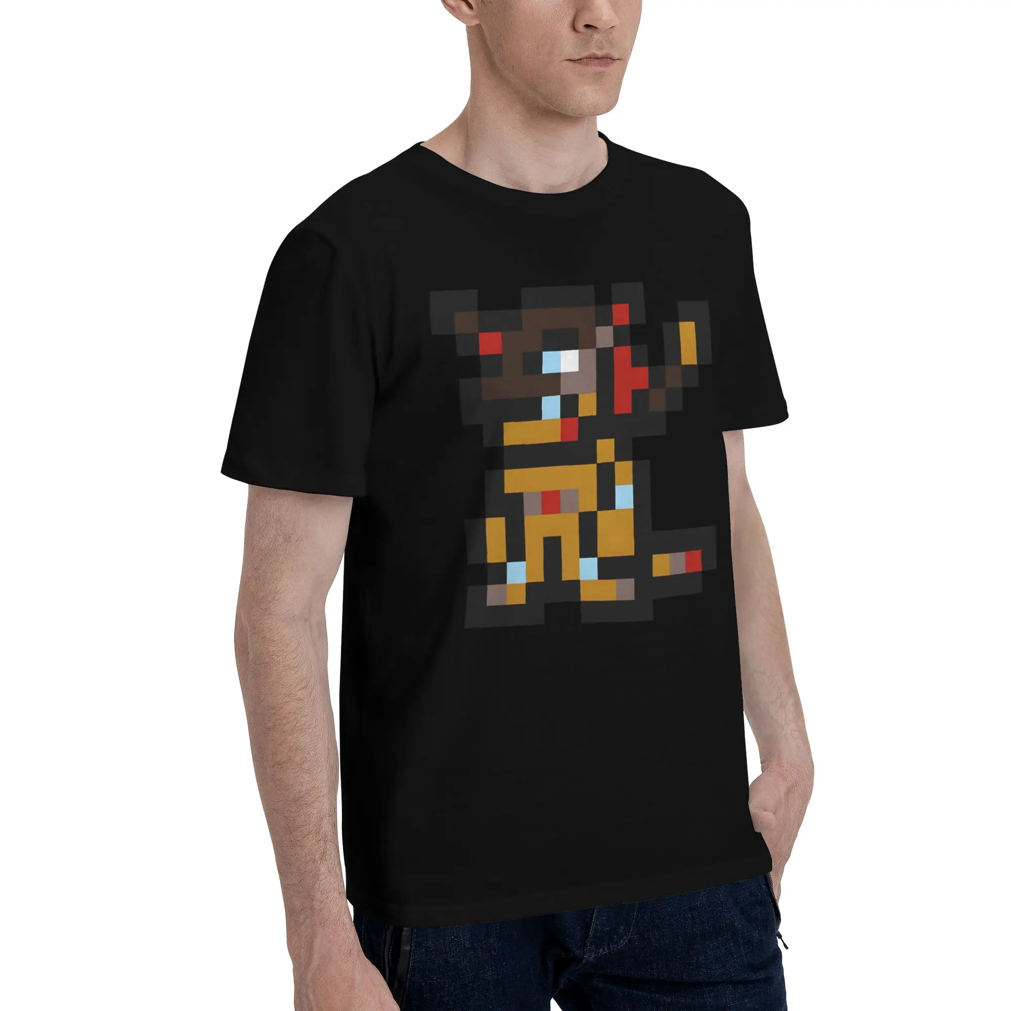 Digimon 8 Funny 100% Cotton T-Shirt Bandai Tops Tees For Men