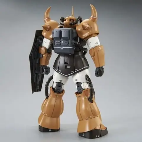 Bandai Original MODELLKIT GUNDAM MG 1/100 Anime Actionfigur YMS-07 PROTOTYP GOUF Monteringsmodell Leksaker Modellpresenter För pojkar 10 best sales Gundam MG modellbyggsats - №9