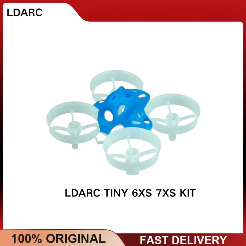 LDARC TINY 6XS 7XS 65mm 75mm FPV Frame Kit for 716 820 Brushed Motor RC Quadcopter Drone