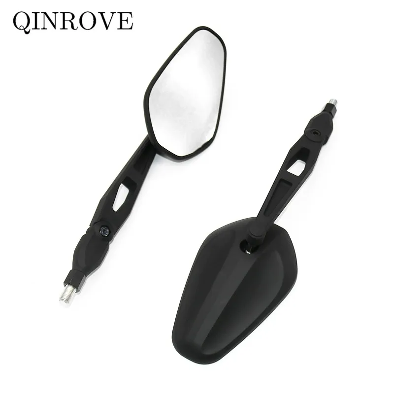 Motorcycle Rear Mirror 8 10MM ABS Scooter Chopper Side Mirror Universal For CFMOTO 250 450 800 NK Suzuki Vstrom Bandit SV400 600