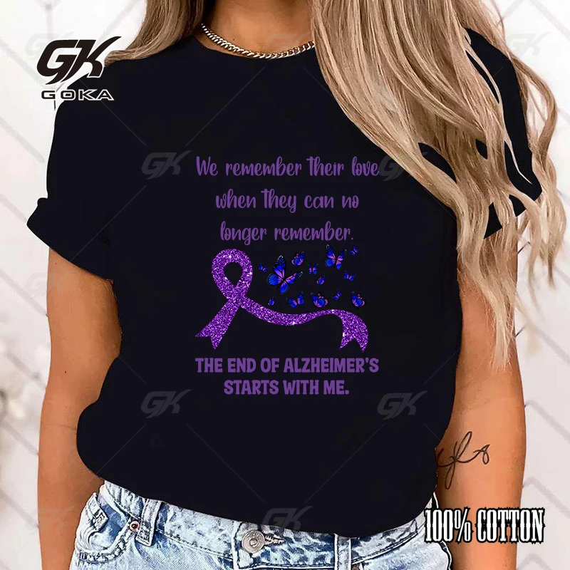 We Remember Their Love When They Can No Longer Remember The End Of Alzheimer'S Starts With Me T shirt